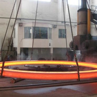 Precision SS416 Stainless Steel Forged Rings Milled Finish300mm OD Machined Flanges
