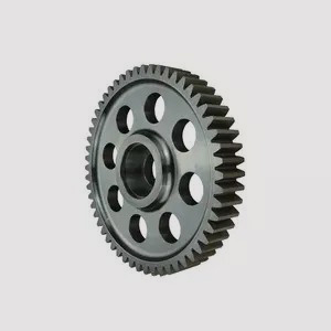 Hot Forged St52 S355 Q235 Alloy Steel Spur Gear Blank Forged Pinion Gear
